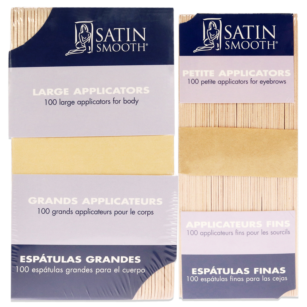 Large Applicators by Satin Smooth for Women - 100 Pc Sticks
